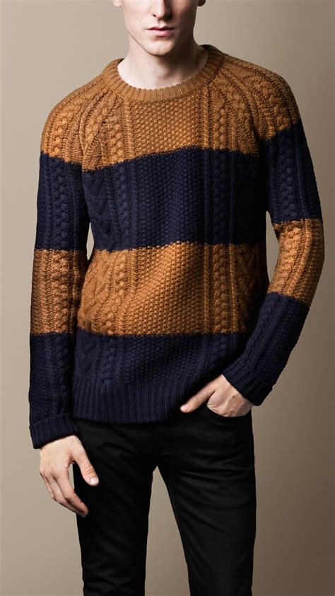 burberry jumper men|burberry knitwear men's.